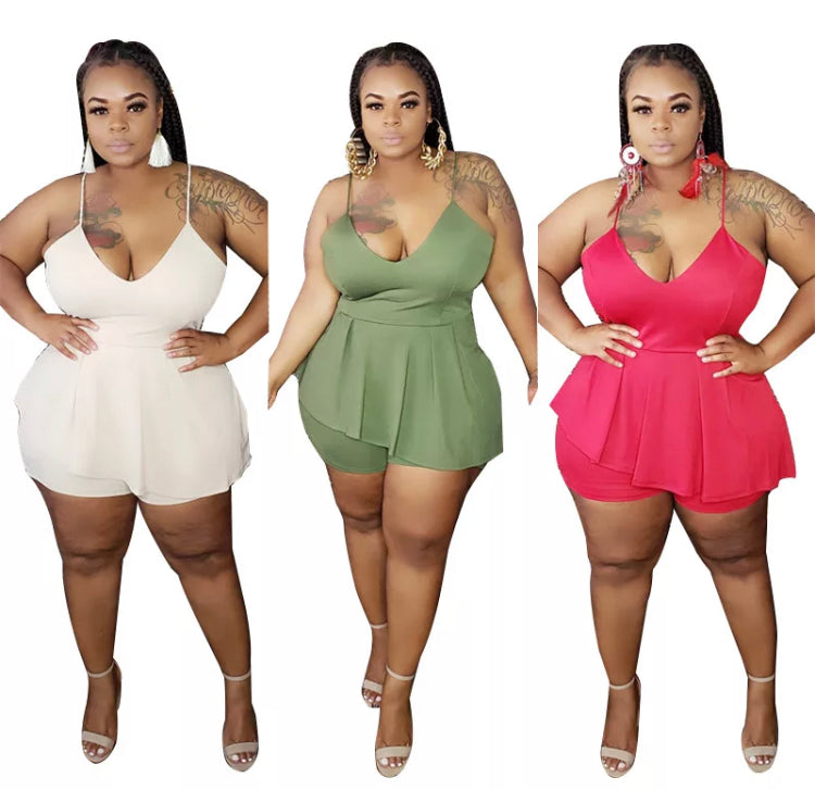 Sexy Plus Size One Pc
